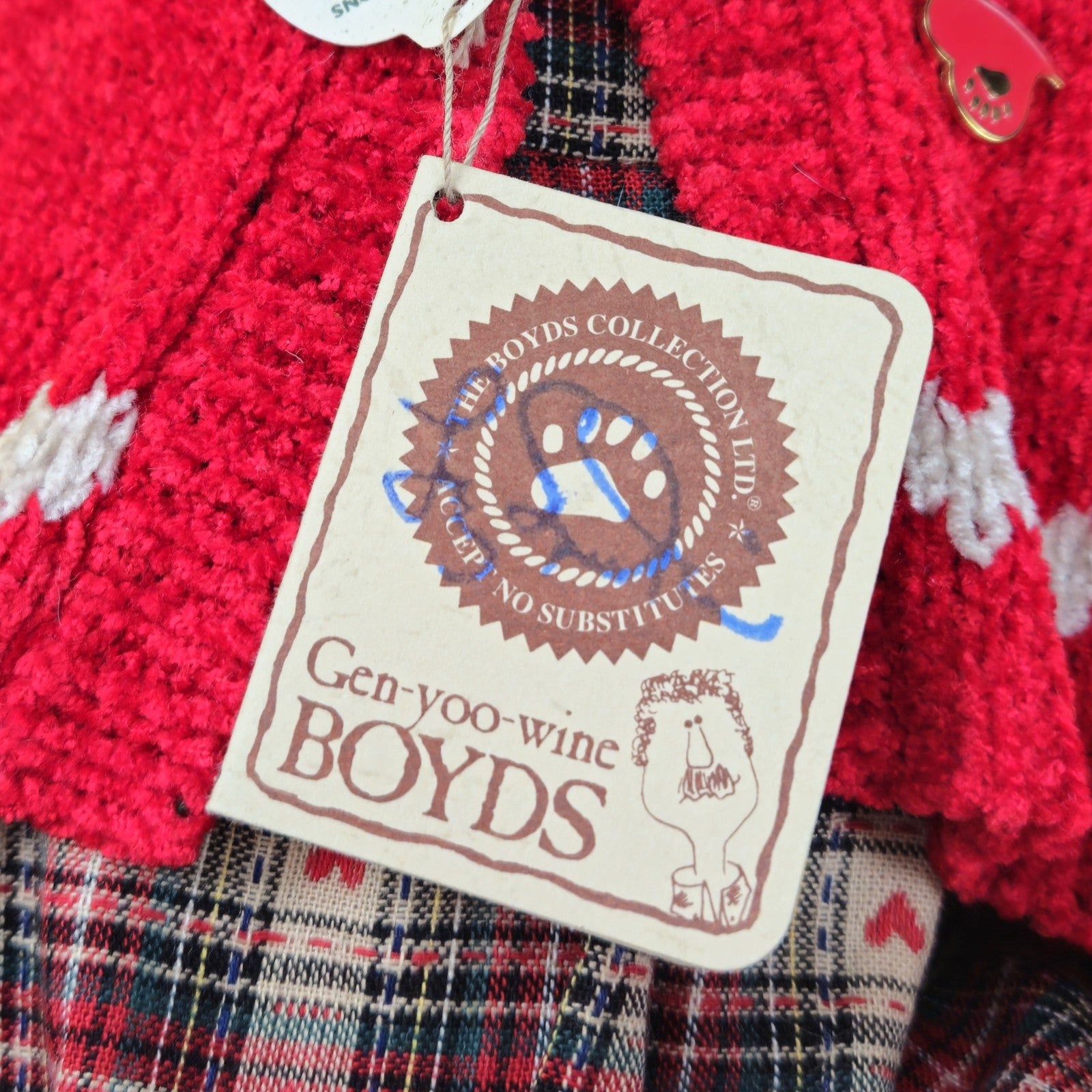 ADORABLE PLUSH BOYDS BEAR:  GLORY B. AMERICA BEST DRESSED COLL    LF2