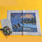 CANDAMAR DESIGNS CROSS STITCH KIT: COMING HOME SOUTHWESTERN PARTIALLY COMP    BM0