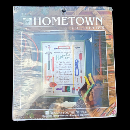 DESIGNS FOR THE NEEDLE CROSS STITCH KIT:  HONEY DO LIST    BM0