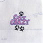 NEEDLEPOINT CANVAS: ORNAMENT COASTER CAT CRAZY   BM0