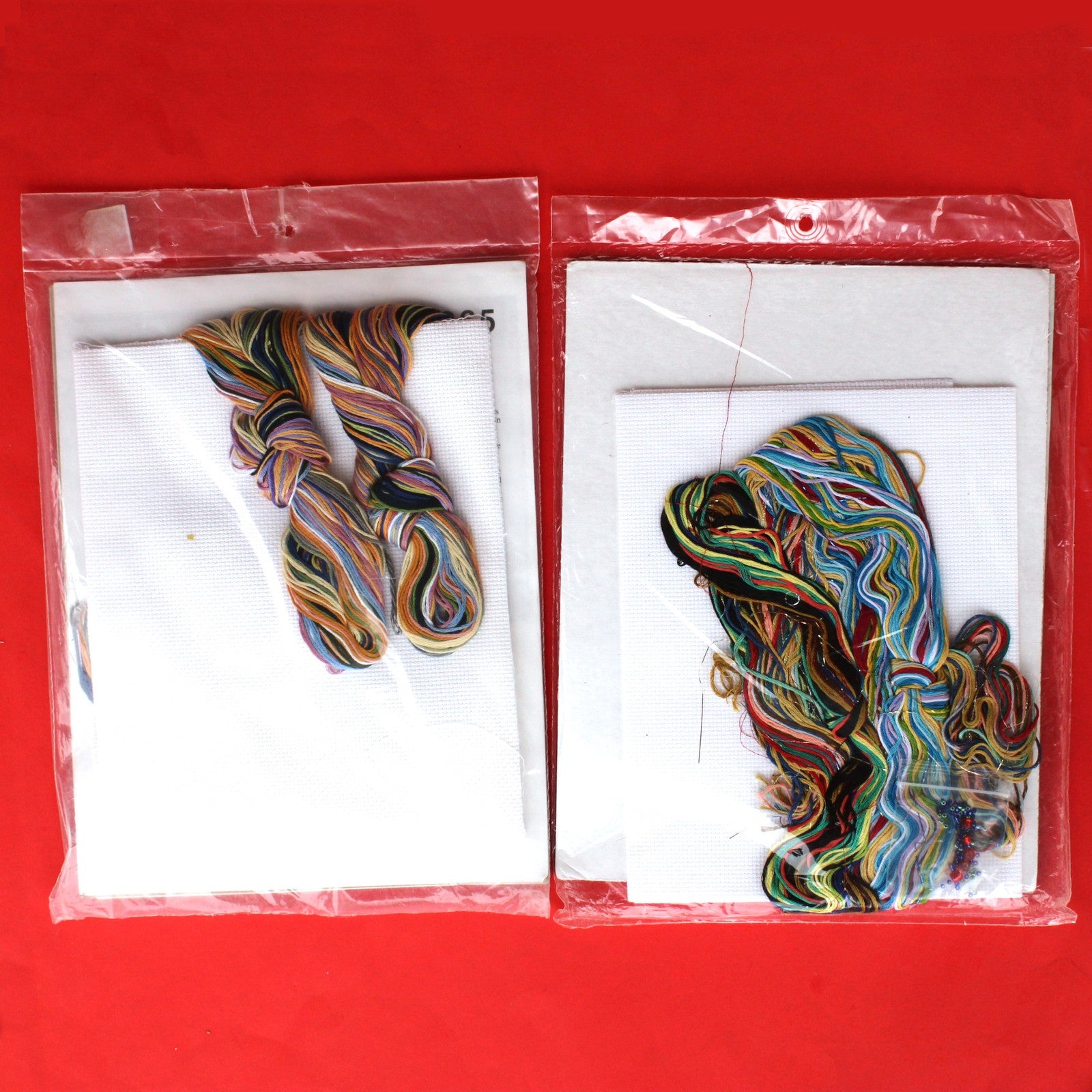 3 CROSS STITCH KIT LOT:  SOUTHWESTERN THEME DREAM CATCHER, CACTUS, BUFFALO  BM3