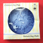 1985 BING & GRONDAHL B & G CHILDREN'S DAY PLATE:  THE MAGICAL TEA PARTY0
