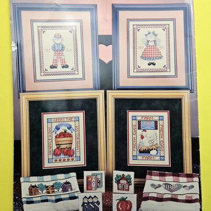 31 DESIGNS CROSS STITCH CHART LOT:  VARIETY THEME     BM2