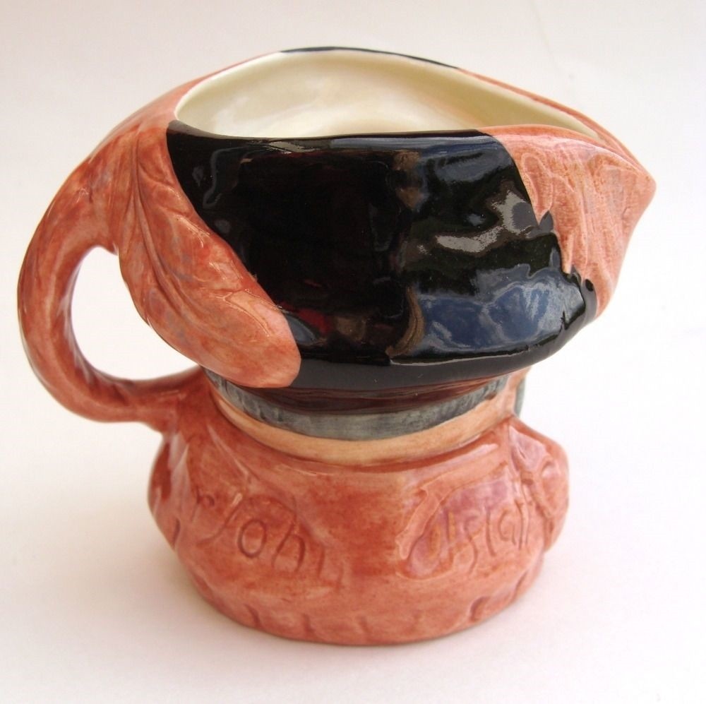 ROYAL DOULTON CHARACTER SMALL JUG: FALSTAFF D6385 VAR. 1  NO BOX     KM2