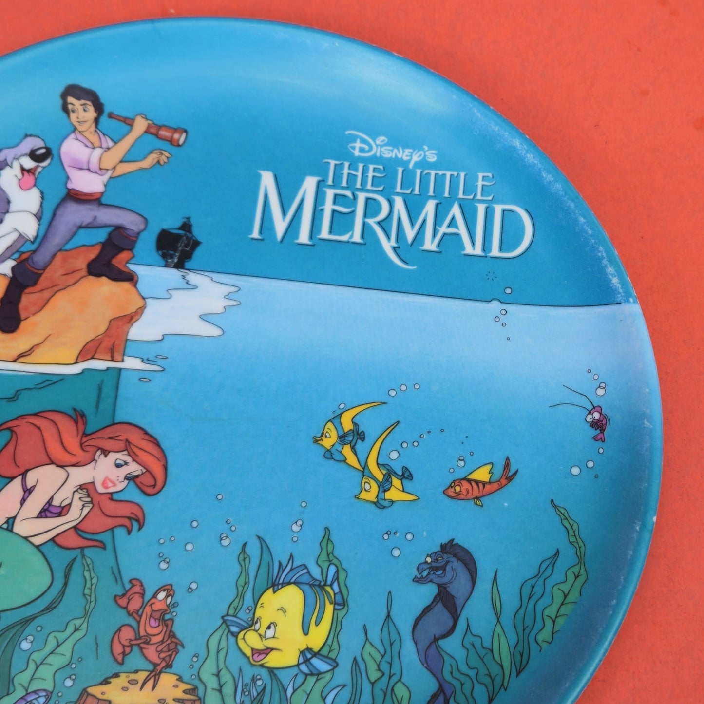 6 PC VINTAGE DISNEY PRINCESS DINNERWARE SET:  PLATE, BOWL, CUP3