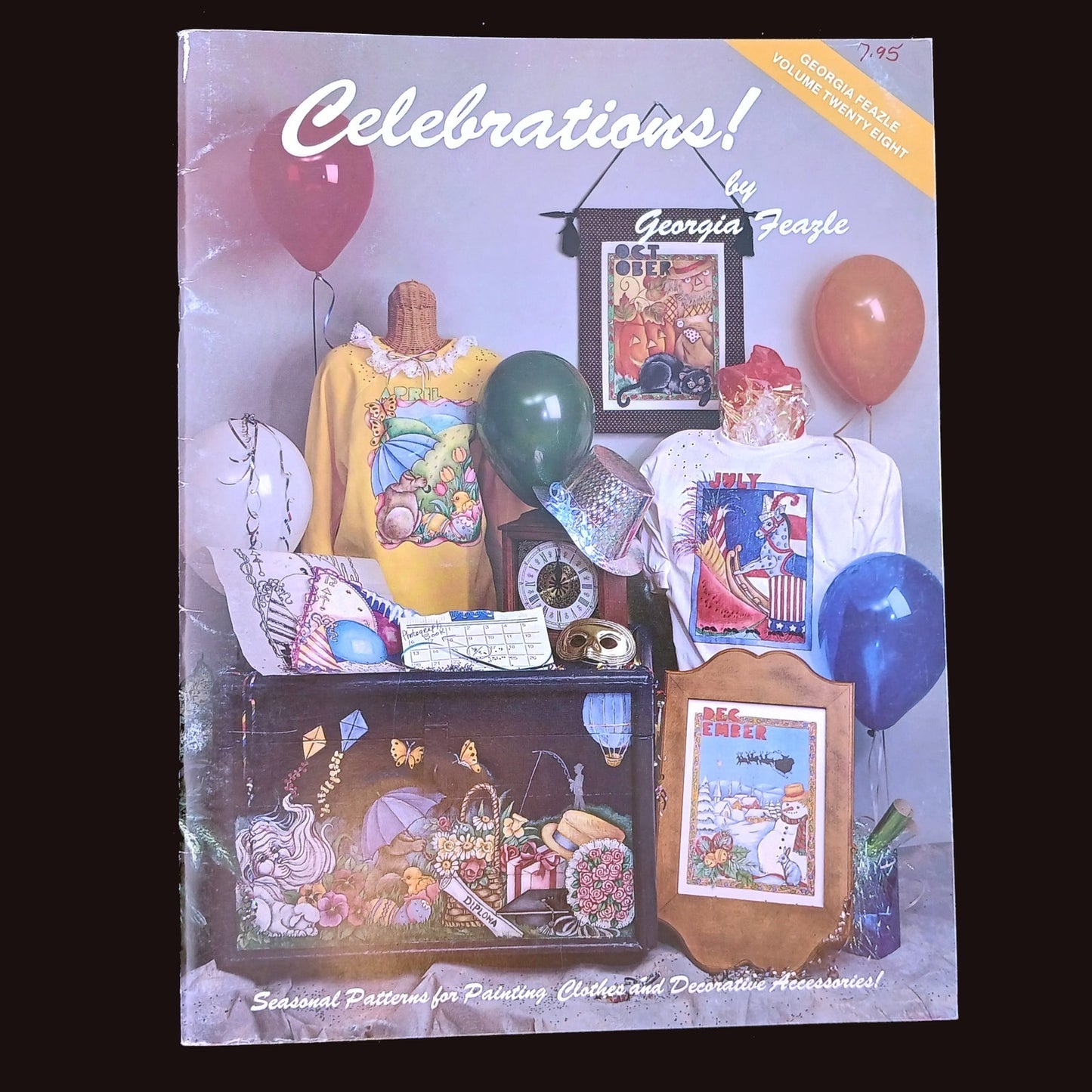 CELEBRATIONS PATTERN BOOKLET: MAKE TSHIRTS, TOY CHEST, CABINET, HOLIDAY   LF0