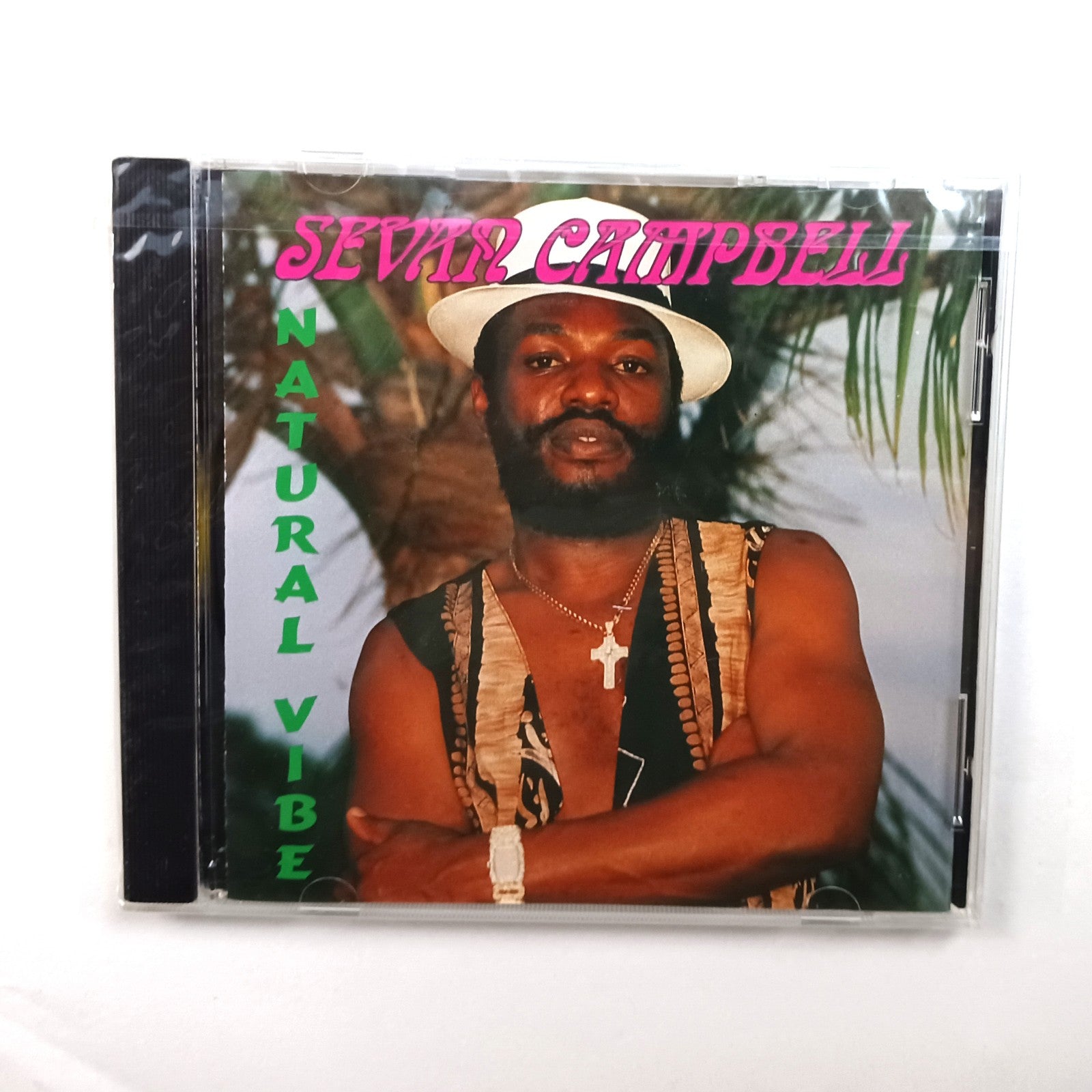 NATURAL VIBE BY SEVAN CAMPBELL AUDIO   CD   NEW STOCKING STUFFER   LF0