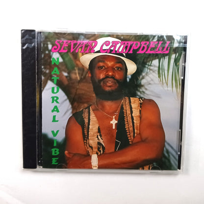 NATURAL VIBE BY SEVAN CAMPBELL AUDIO   CD   NEW STOCKING STUFFER   LF0