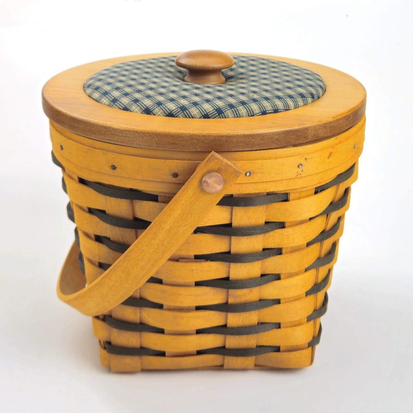 1998 LONGABERGER CRAWFORD BARN RAISING BASKET COMBO     NEW3