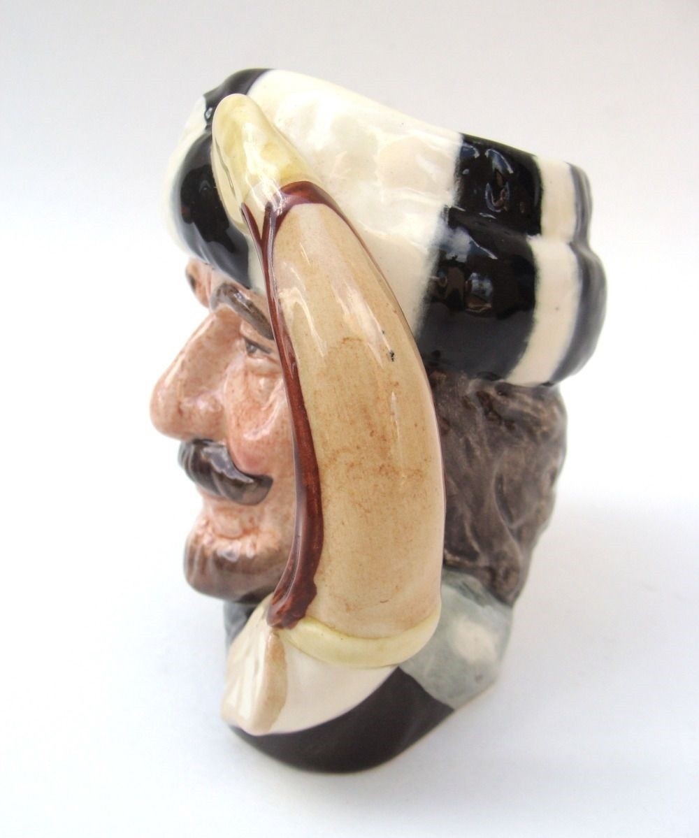 ROYAL DOULTON CHARACTER SMALL JUG: THE TRAPPER D6612  NO BOX     KM1