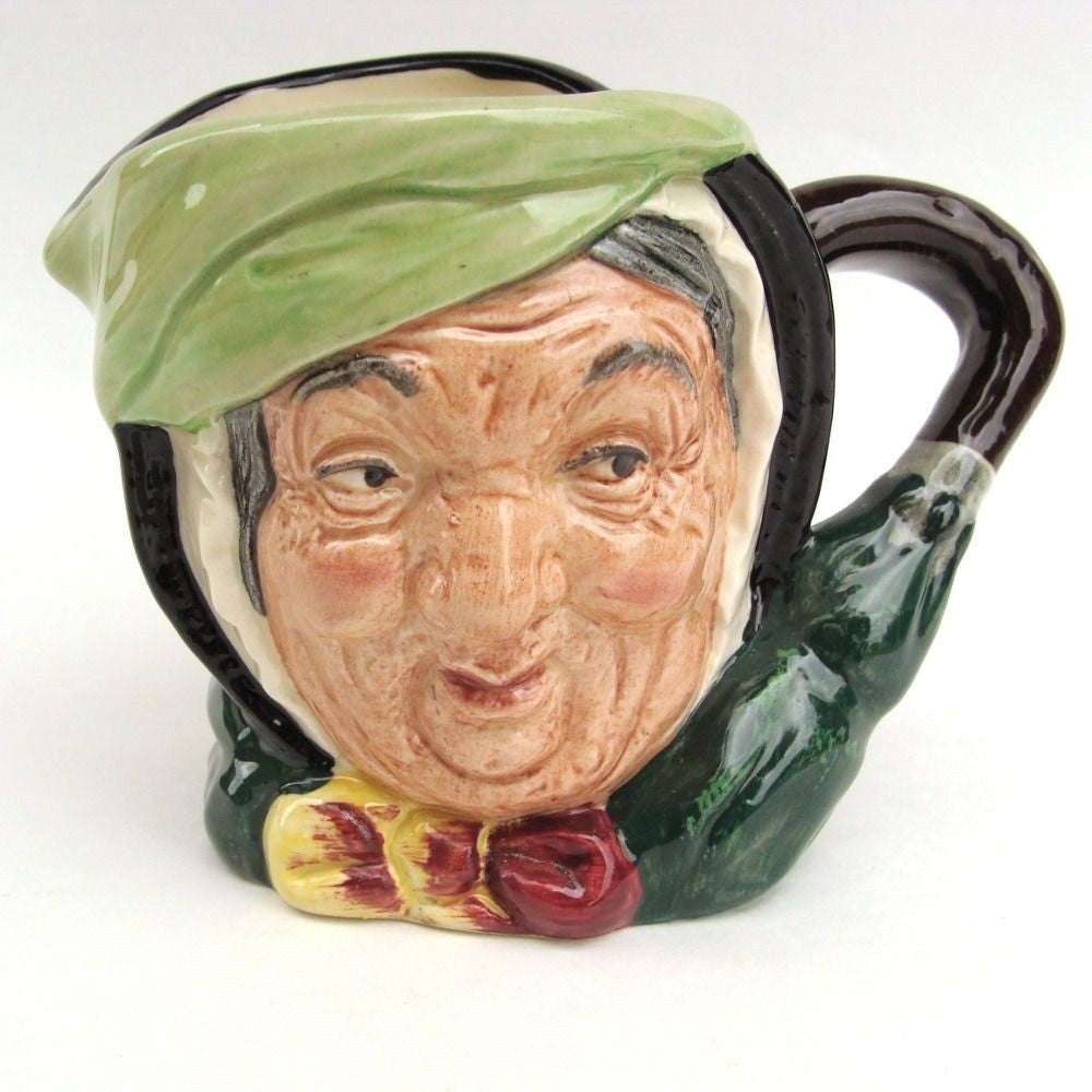 ROYAL DOULTON SMALL JUG: SAIREY GAMP D5451 5528 VAR 1 STAMP ERROR  NO BOX  KM0