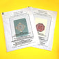 2 VINTAGE OOAK SUSAN PORTRA'S WINTER & SPRING 1989 STITCH GUIDES   BM0