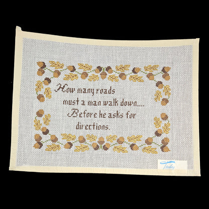 TRUBEY DESIGNS NEEDLEPOINT CANVAS:  DIRECTIONS        BM1
