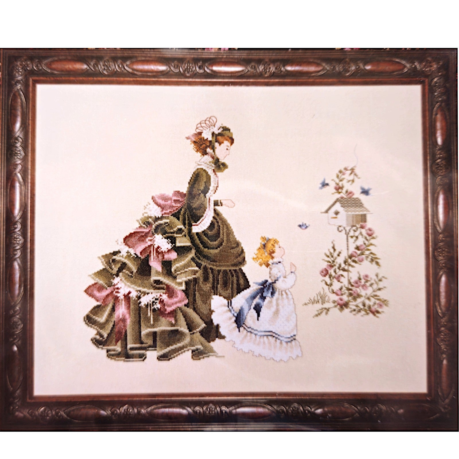 1989 LAVENDER & LACE VICTORIAN CROSS STITCH CHART:  LITTLE WINGS   LF0