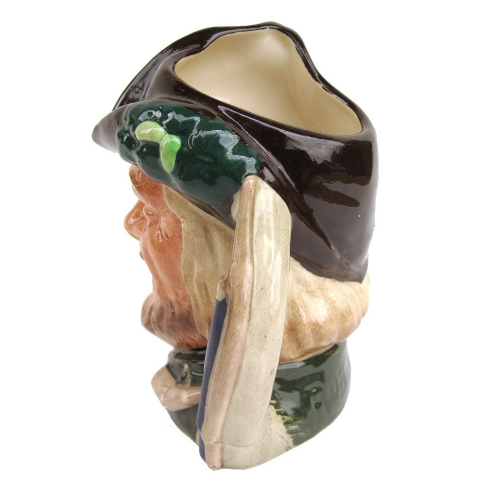 ROYAL DOULTON CHARACTER SMALL JUG: ROBIN HOOD D6534 STYLE 2  NO BOX      KM1