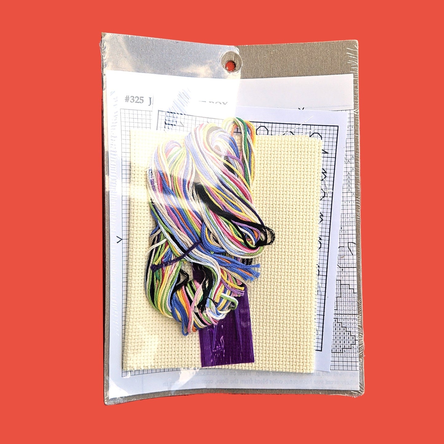MUNCHKINS COUNTED CROSS STITCH KIT:  BABY BIRTH RECORD     SL1