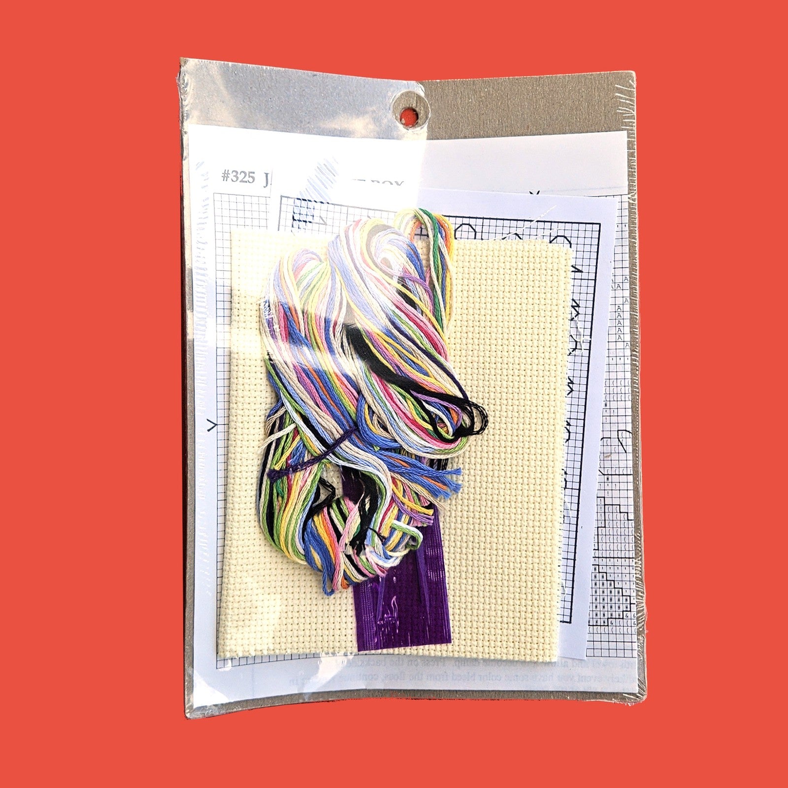 MUNCHKINS COUNTED CROSS STITCH KIT:  BABY BIRTH RECORD     SL1