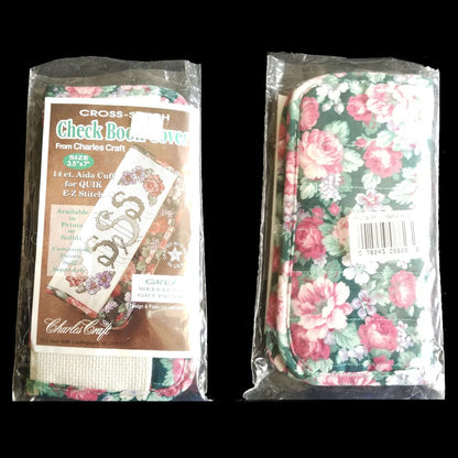 6 MINI CROSS STITCH KIT LOT:  FLOWER, BIRTHDAY, CHECK BOOK COVER, PSU, BOXES  BM4