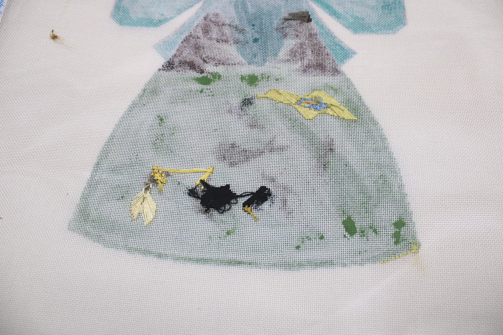 FABULOUS HAND PAINTED NEEDLEPOINT CANVAS: GEISHA ASIAN / ORIENTAL THEME     BM4