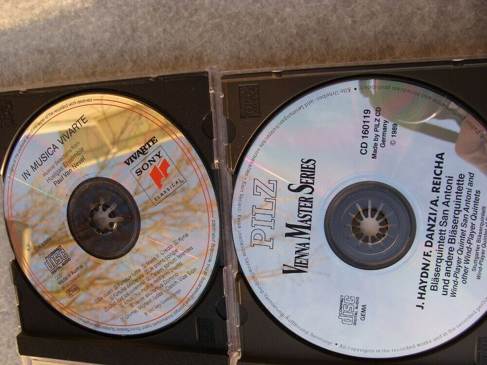 IN MUSICA VIVARTE & VIENNA MASTER SERIES CD LOT       LBH1