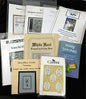 9 GOODY LOT:  NEEDLEPOINT STITCH GUIDES, CROSS STITCH: VARIETY DESIGNS    BM0