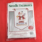 NEEDLE TREASURES COUNTED CROSS STITCH KIT: CLAUS & COMPANY BANNER CHRISTMAS   SL0
