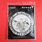 CHARMIN HOOPS STAMPED EMBROIDERY KIT: VIOLETS FLOWERS   SL0