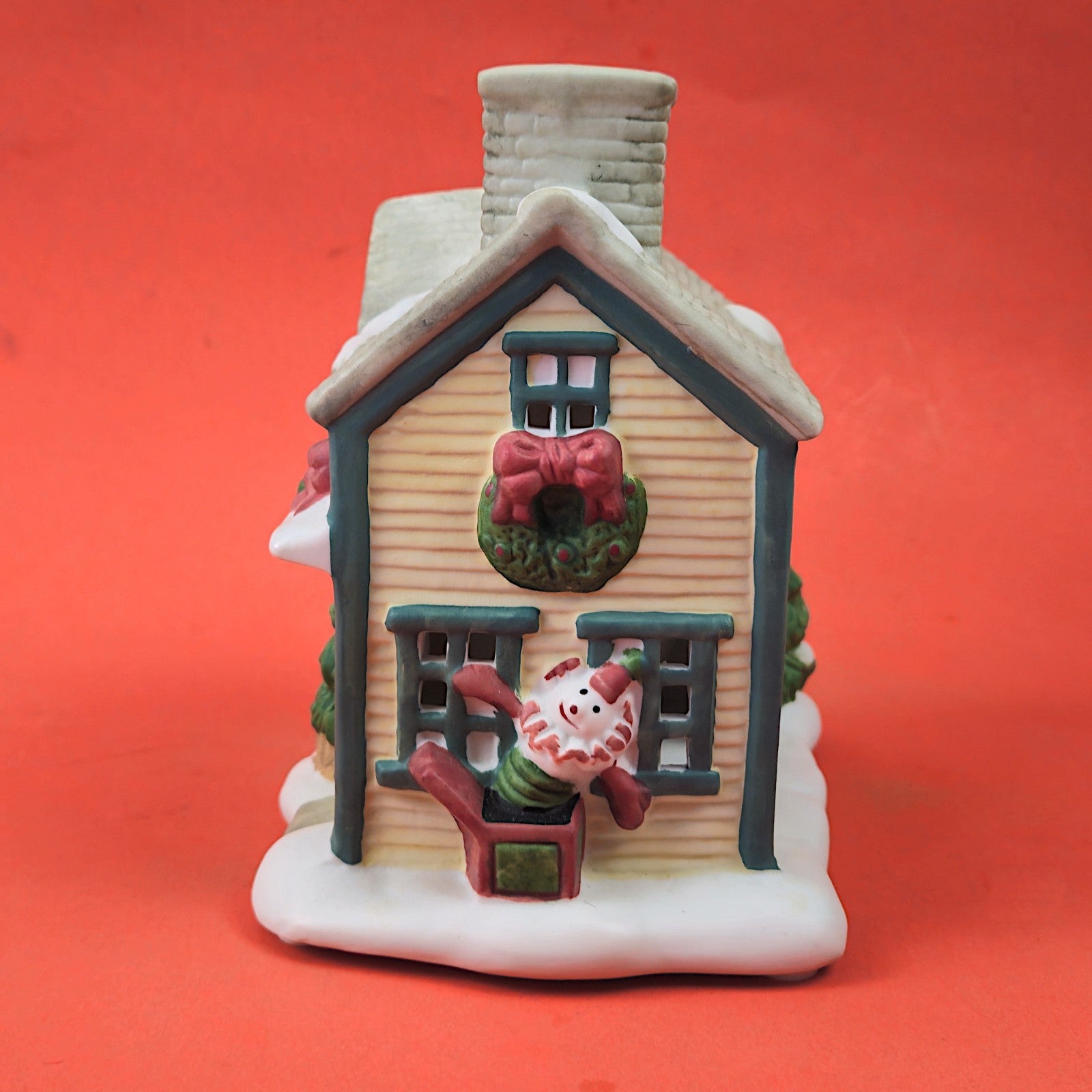 PARTYLITE CERAMIC CANDLE HOLDER:  P0299 TOY SHOP4