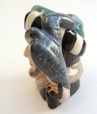 ROYAL DOULTON CHARACTER MINI JUG: THE FALCONER  D6547 VAR. 1   NO BOX    KM3