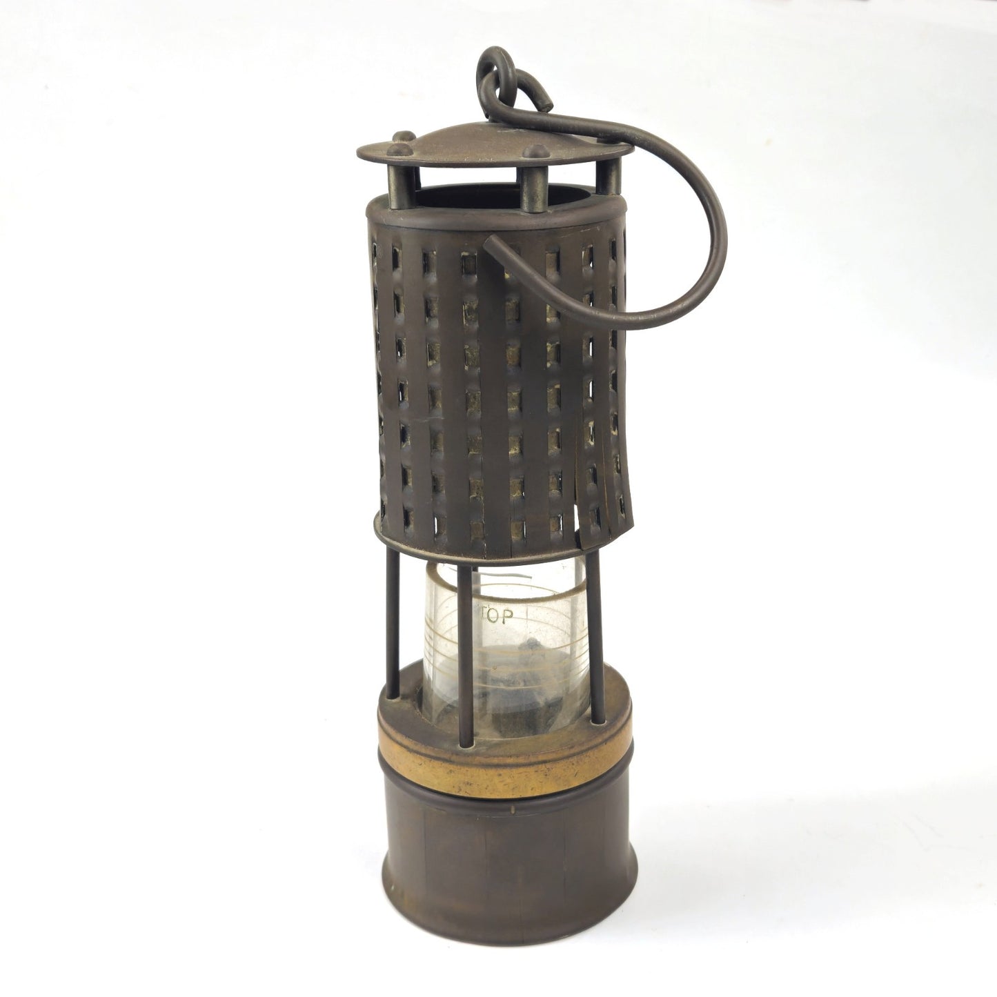 VINTAGE KOEHLER COAL MINER'S SAFETY LANTERN LAMP1