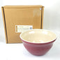 LONGABERGER VITRIFIED POTTERY:  WOVEN TRADITIONS PAPRIKA EXTRA LARGE MIXING BOWL0