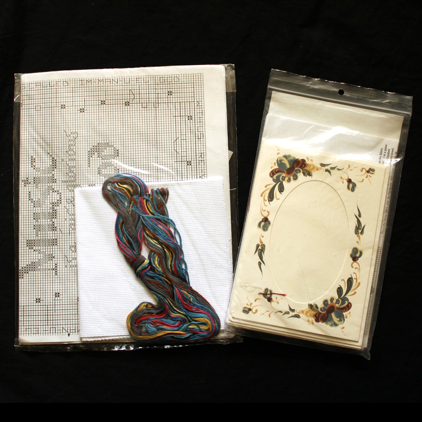 9 CROSS STITCH & 1 NP, EMBROIDERY KIT LOT:  CHRISTMAS, CELL PHONE CASE, BABY  BM4