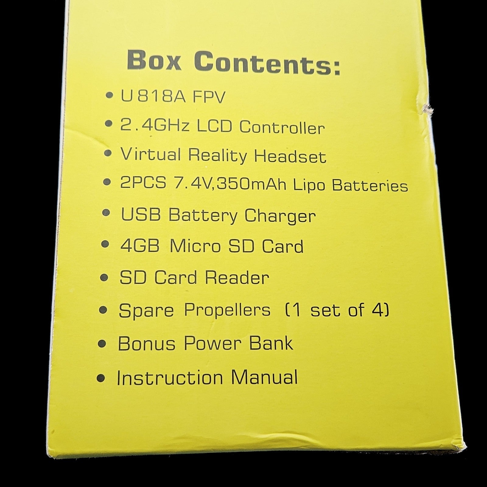 FORCE 1 DISCOVERY U818A FVP VIRTUAL REALITY UPGRADE DRONE   NIB    KMO3