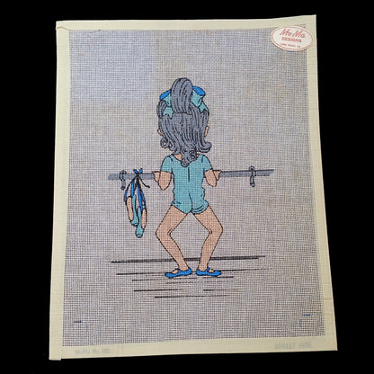 MEMA DESIGNS NEEDLEPOINT CANVAS:  BALLET GIRL    BM1