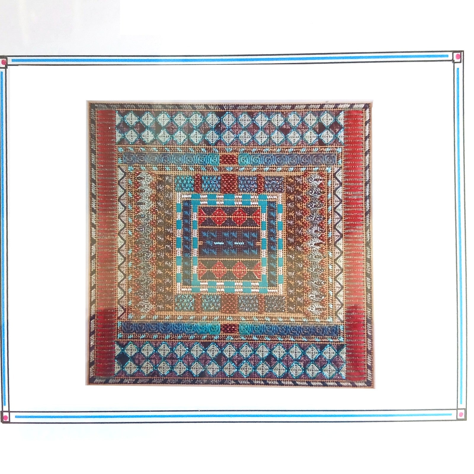 ORNA WILLIS STITCH GUIDE:  EQUILIBRIUM CHRISTMAS ORNAMENT  BM0