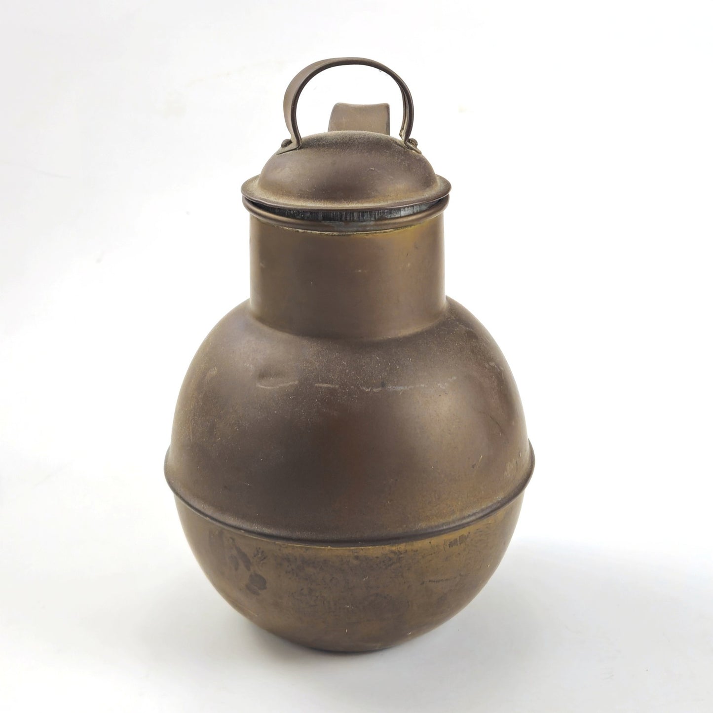 VINTAGE ARMY & NAVY CSL MAKERS LONDON COPPER WITH TIN LINING MILK CREAM JUG2