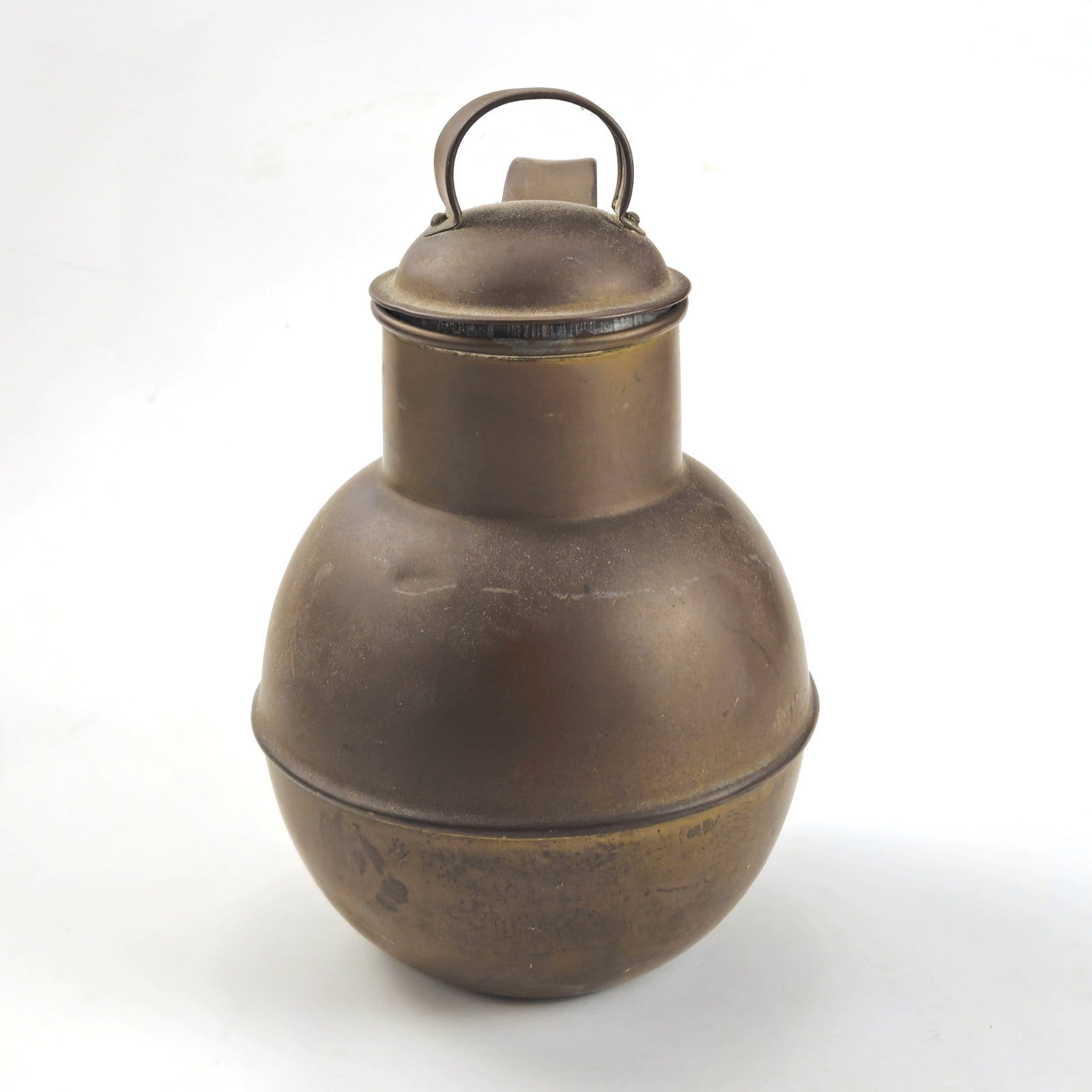 VINTAGE ARMY & NAVY CSL MAKERS LONDON COPPER WITH TIN LINING MILK CREAM JUG2
