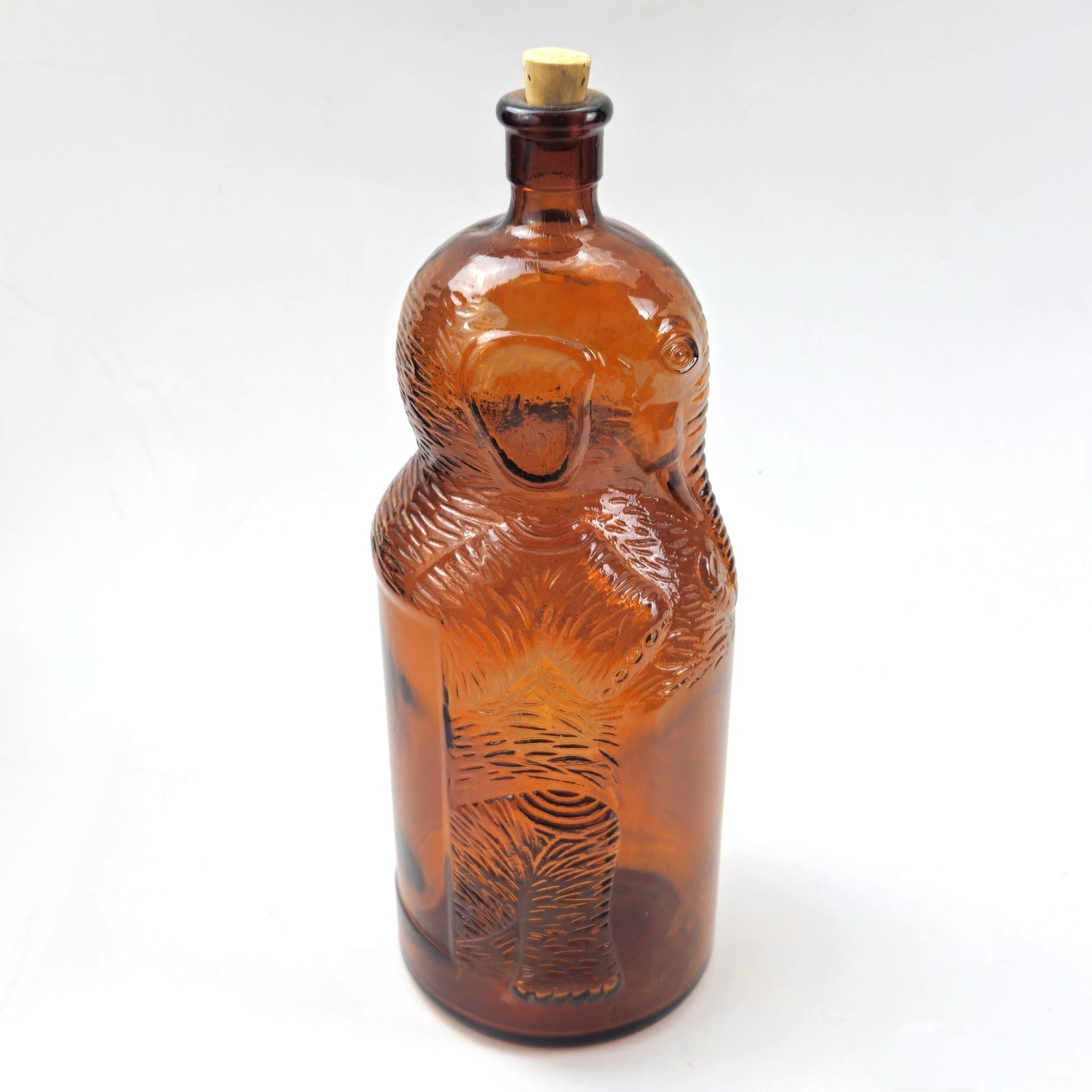 1930s AMBER ELEPHANT BROCKWAY BOTTLE LOT:  CLOROX?3