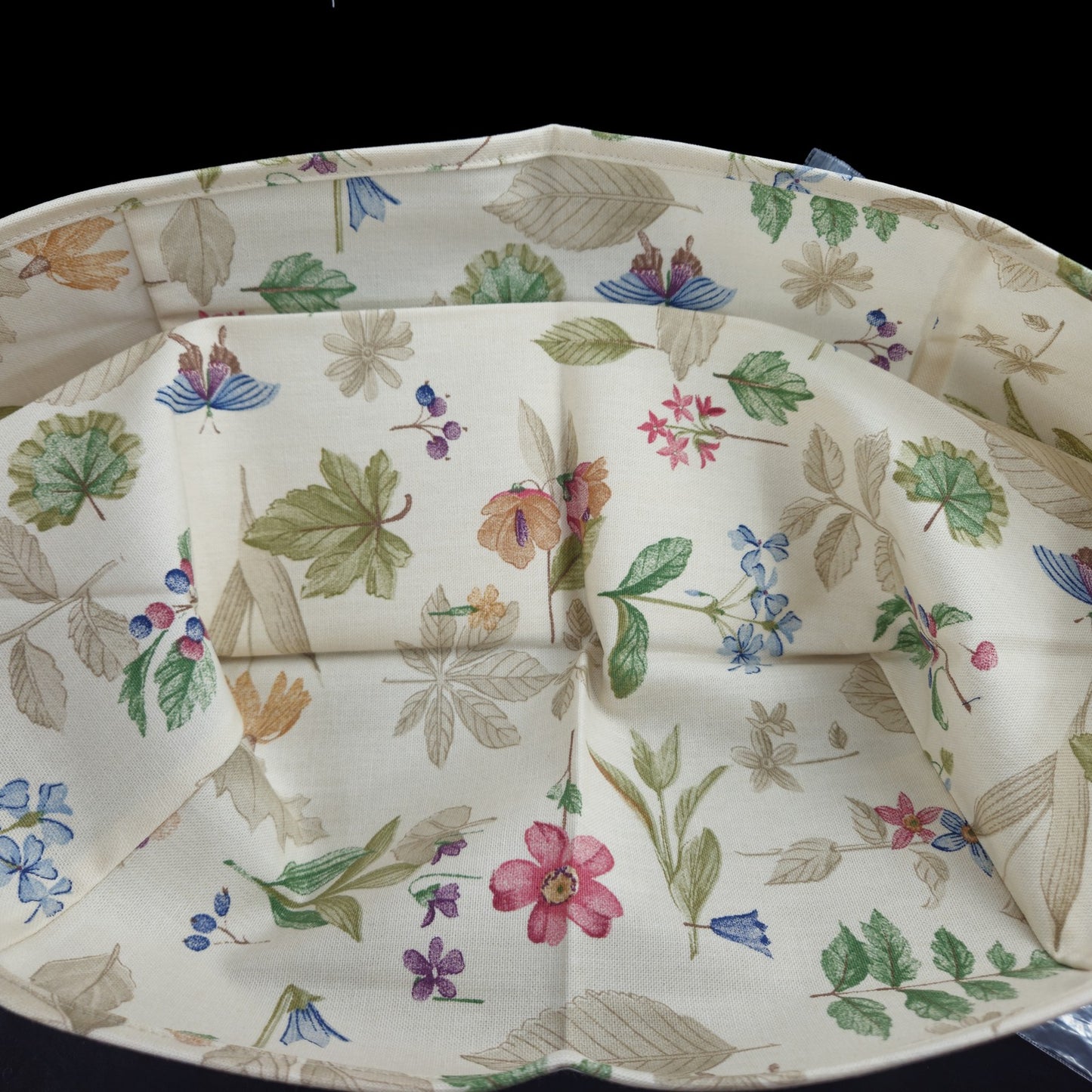 LONGABERGER LINER FOR BISCUIT  BASKET:  BOTANICAL FIELDS #20103351