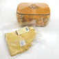 2002 LONGABERGER ADDRESS BASKET W/ BUTTERNUT LINER & PROTECTOR NEW0