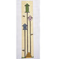 WHIMSICAL J. CHILD NEEDLEPOINT CANVAS:   BIRD HOUSES   BM0