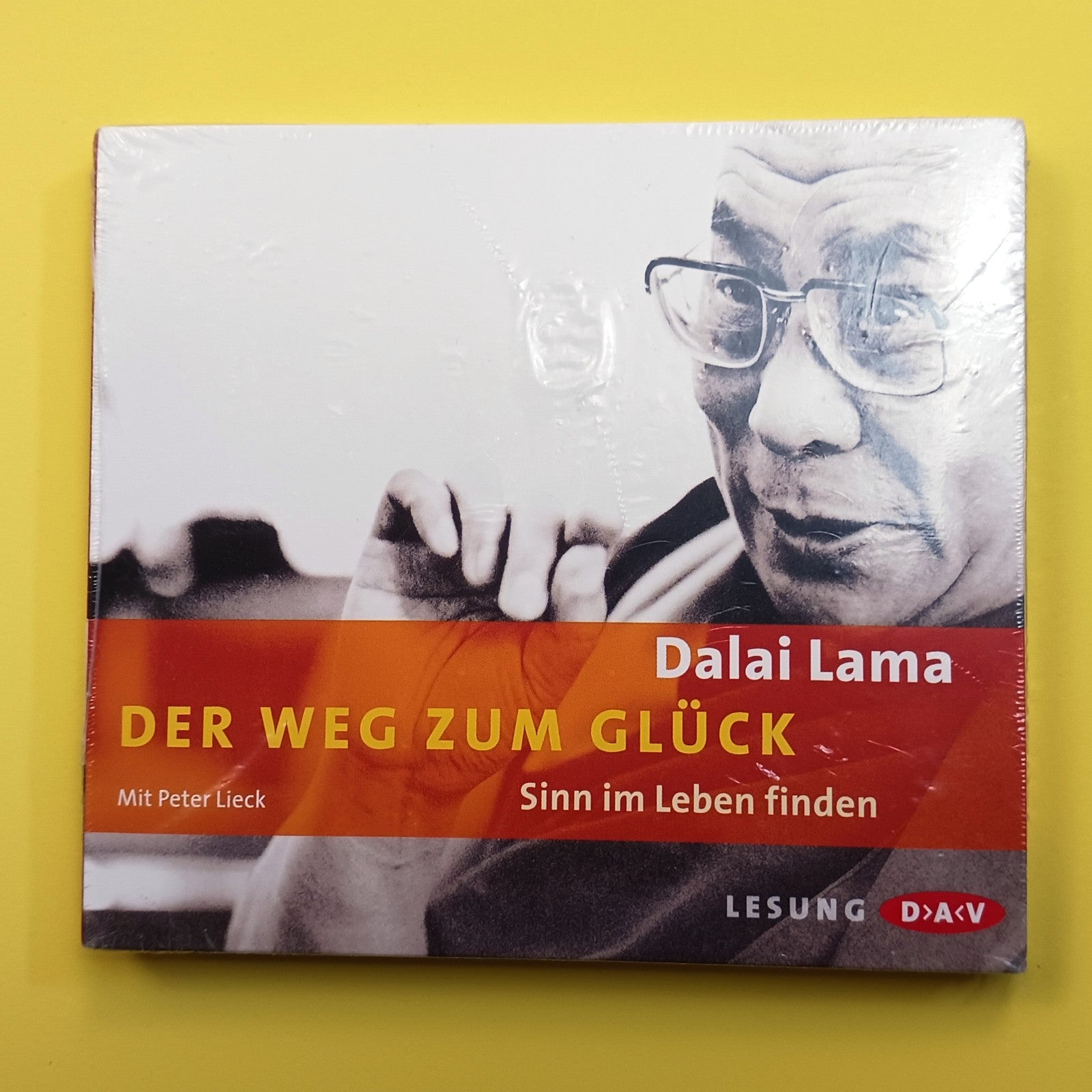 2003 DER WEG ZUM GLUCK DALAI LAMA (PATH TO HAPPINESS) AUDIOBOOK  CD   NEW    LF0