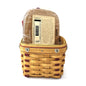 2002 LONGABERGER SMALL SWEETEST GIFT SWEETHEART BASKET SET:  RING BOX0