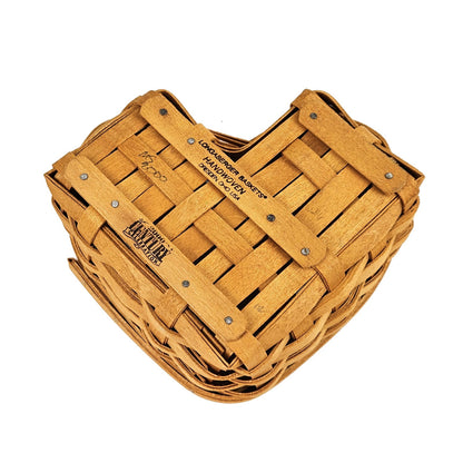 2000 LONGABERGER WROUGHT IRON HEART TO HEART STAND AND BASKET3
