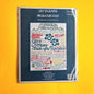 IMAGINATING CROSS STITCH KIT:  LET'S LEARN FROM OUR DOG SAYINGS    BM0