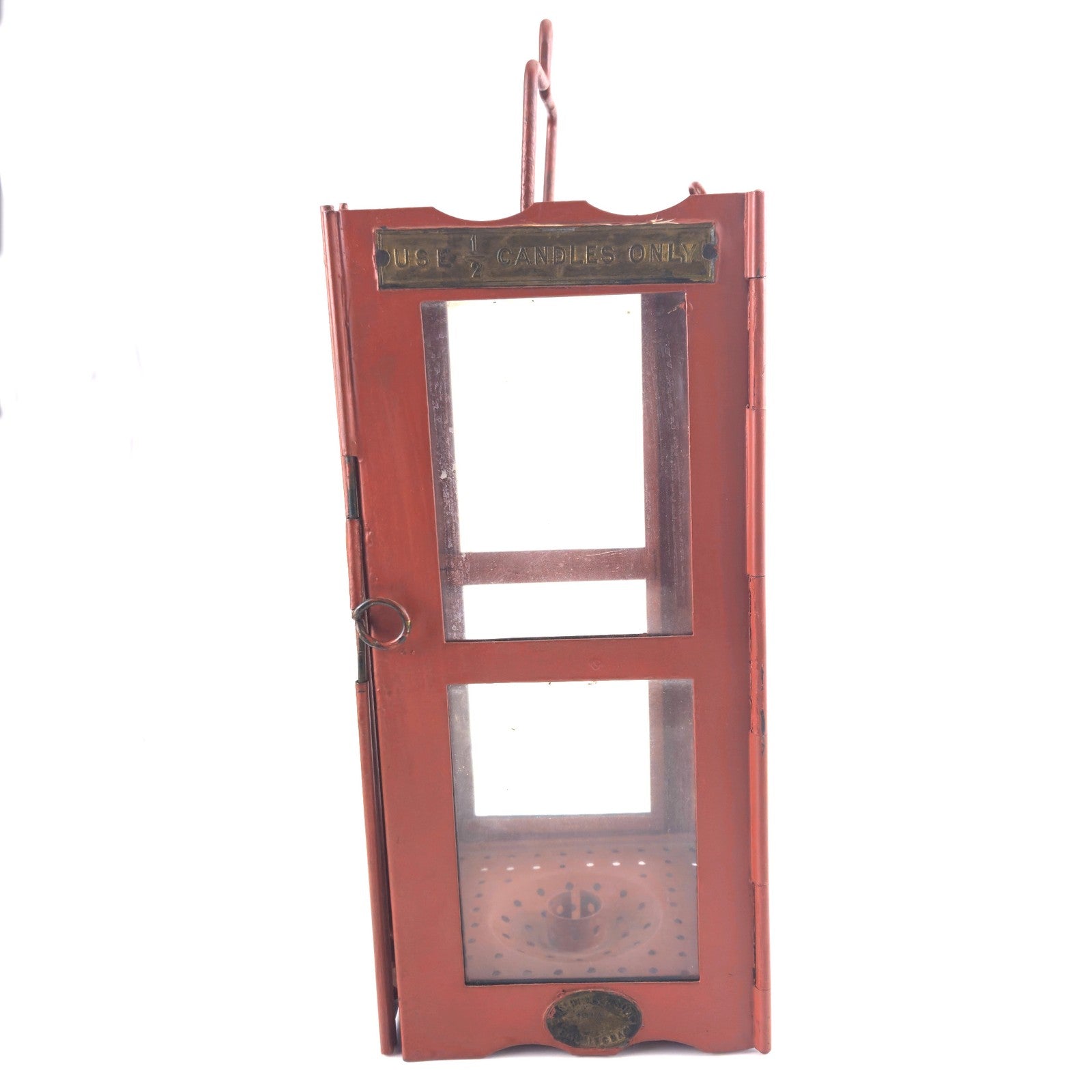 2 WWI TRENCH FOLDING CANDLE LANTERN LOT: 1914 HINKS & SON / 1915 G. POLKEY1