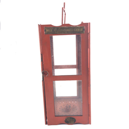 2 WWI TRENCH FOLDING CANDLE LANTERN LOT: 1914 HINKS & SON / 1915 G. POLKEY1