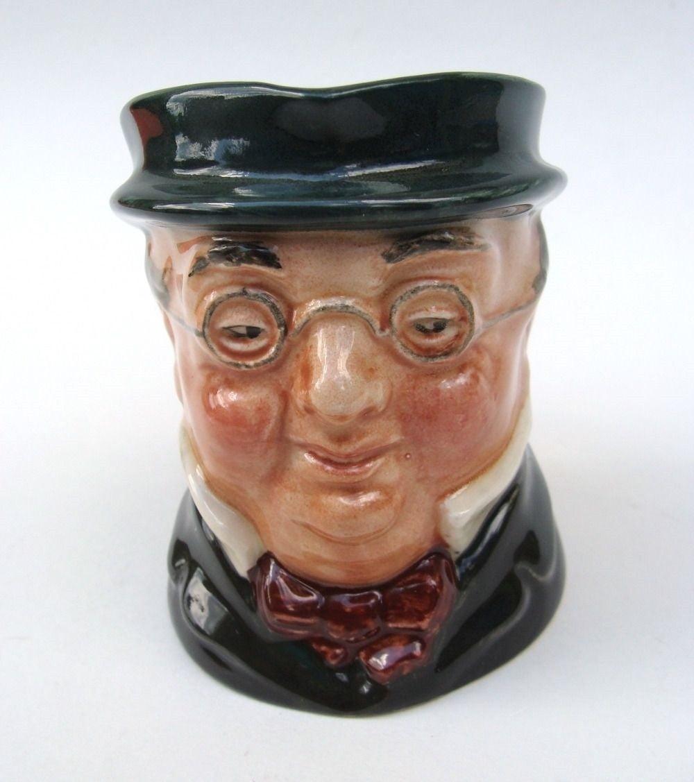 ROYAL DOULTON CHARACTER SMALL JUG: MR. PICKWICK (DICKENS) D5839    NO BOX     KM0