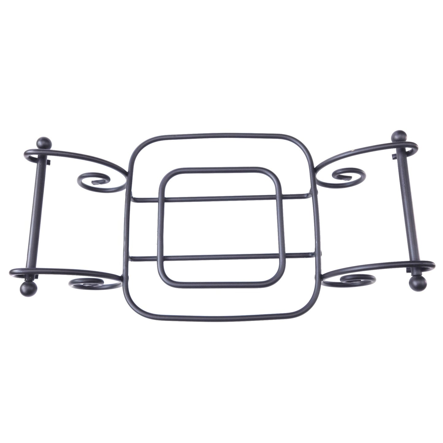 LONGABERGER WROUGHT IRON:  8" X 8" BUTTERNUT BAKING DISH & CADDY NIB2