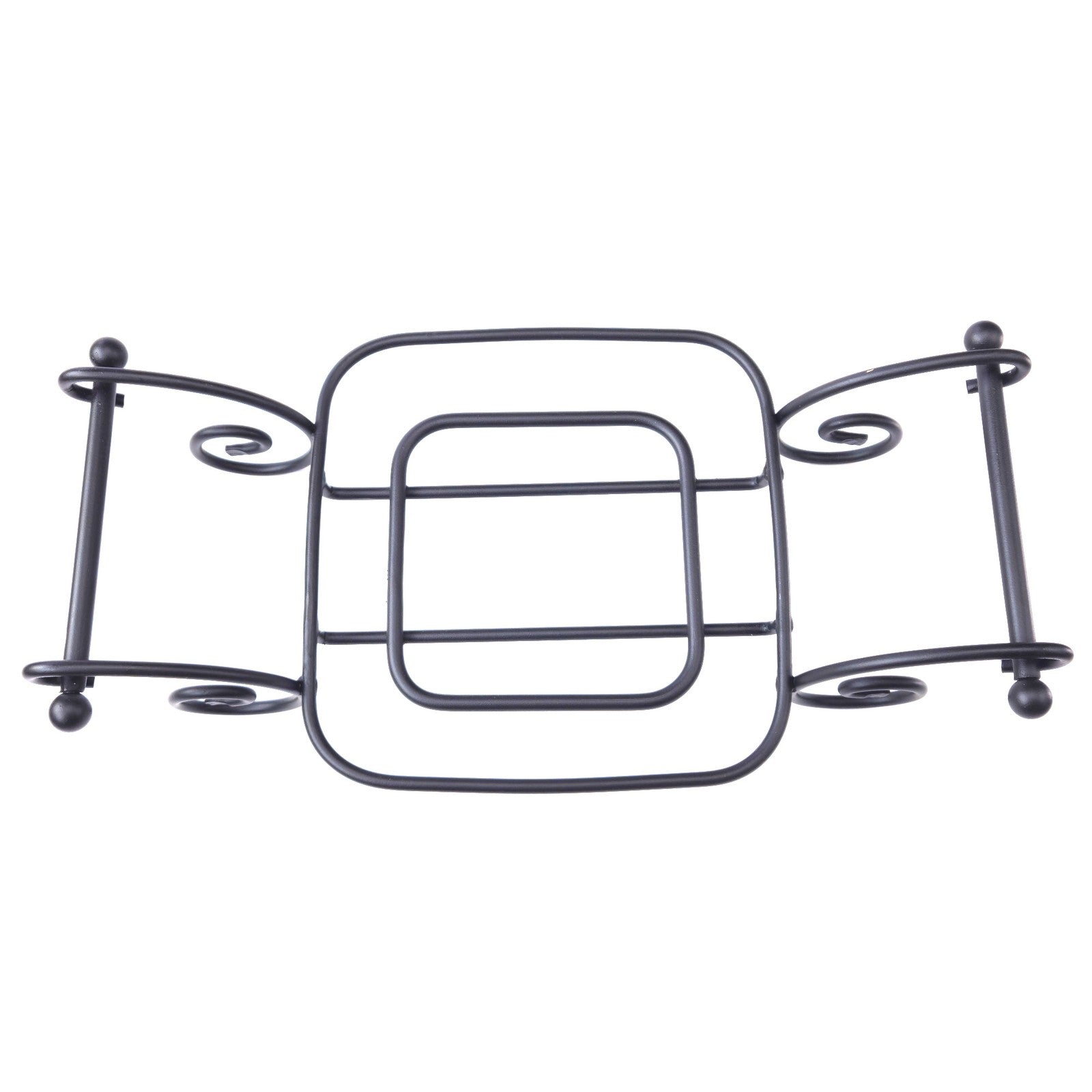 LONGABERGER WROUGHT IRON:  8" X 8" BUTTERNUT BAKING DISH & CADDY NIB2